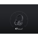 Tecno Spark 4 Lite Kulak Üstü Kablosuz Bluetooth Kulaklık Siyah