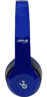 Jopus Thirsty Kulak Üstü Kablosuz Bluetooth Kulaklık Mavi