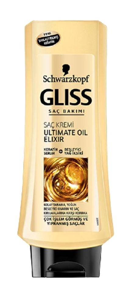 Gliss Ultimate Oil Elixir Besleyici Nemlendirici Keratin Kadın Saç Kremi 360 ml