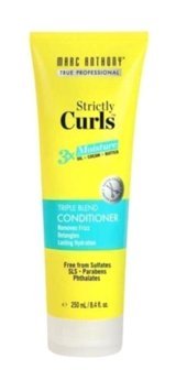 Marc Anthony Strictly Curls 3X Besleyici Nemlendirici Hindistan Cevizi Marula Yağı Shea Yağı Tüm Saçlar Dalgalı Kıvırcık Saçlar İçin Kadın Saç Kremi 250 ml