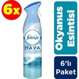 Febreze Okyanus Esintisi 6 x 300 ml