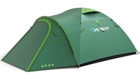 Husky Bizon 4 Kişilik Kamp Çadırı Yeşil