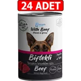 Eco Natura Pet Biftekli Yetişkin Yaş Köpek Maması 400 gr 24'lü