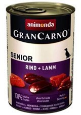 Animonda Gran Carno Kuzu Etli Yaş Köpek Maması 400 gr