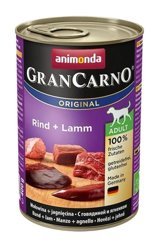 Animonda Grand Carno Kuzu-Sığır Etli Yetişkin Yaş Köpek Maması 400 gr