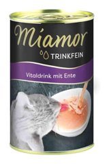 Miamor Trinkfein Ördek Yetişkin Yaş Kedi Maması 135 gr