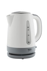 Beko Plastik 1.7 lt 2200 W Işıklı Klasik Beyaz Kettle