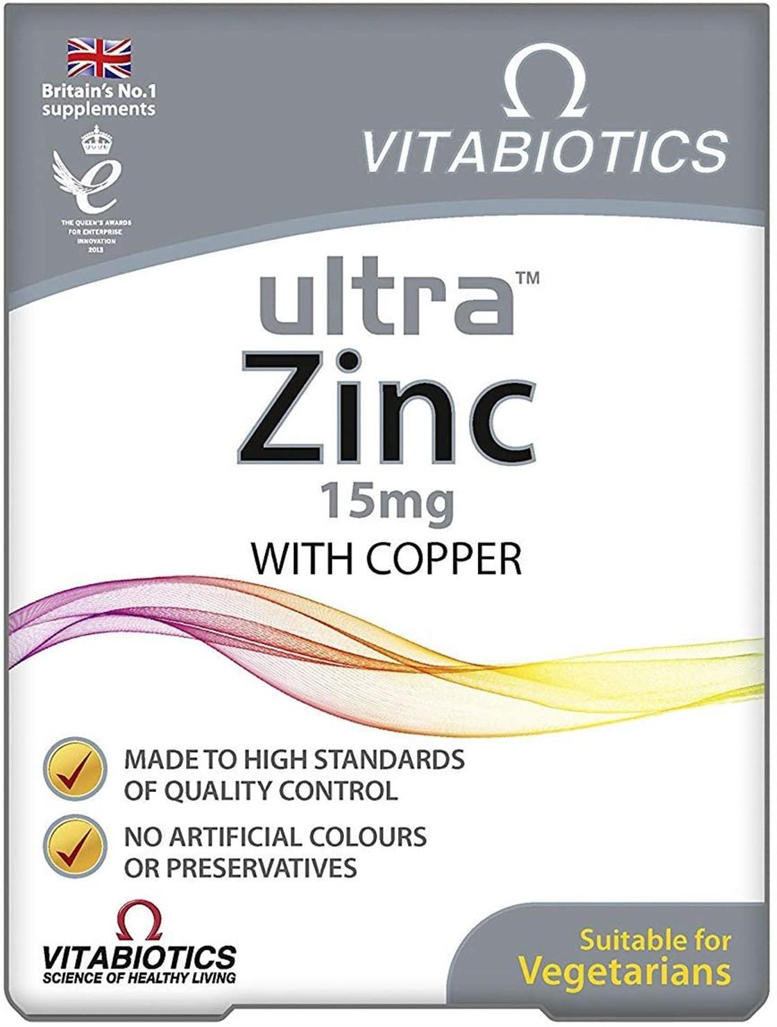 Vitabiotics Ultra Zinc 60 Tablet