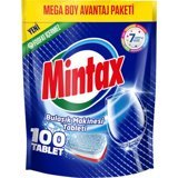 Mintax Mega Boy Tablet Bulaşık Makinesi Deterjanı 100 Adet