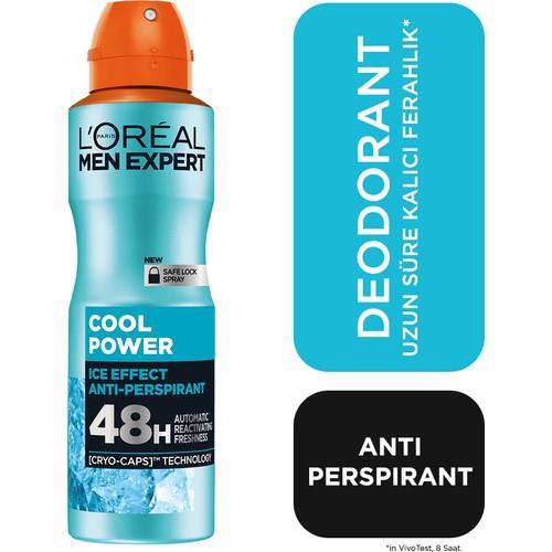 L'Oréal Paris Men Expert Coll Power Sprey Erkek Deodorant 150 ml