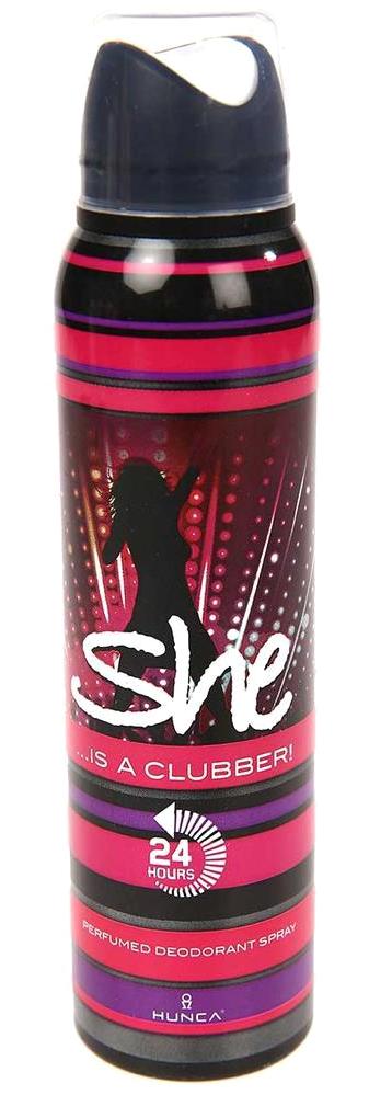 She Clubber Antiperspirant Sprey Kadın Deodorant 150 ml