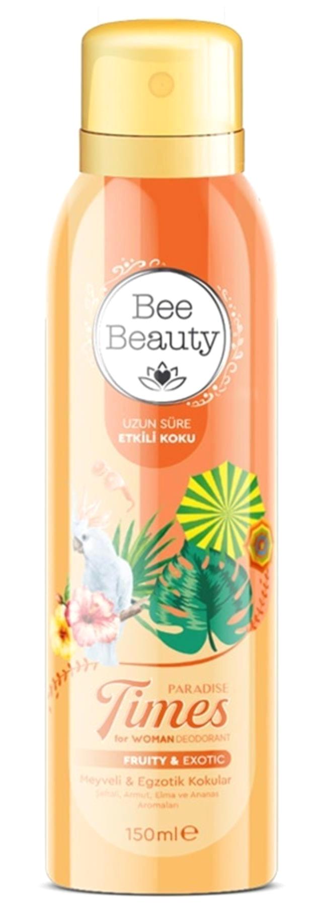 Bee Beauty Paradise Times Sprey Kadın Deodorant 150 ml
