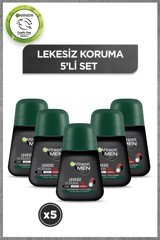 Garnier Lekesiz Koruma Roll-On Erkek Deodorant 5x50 ml