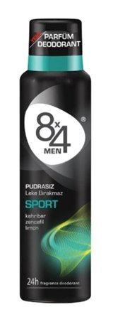 8X4 Sport Sprey Erkek Deodorant 150 ml