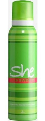 She İs Sweet Sprey Kadın Deodorant 150 ml