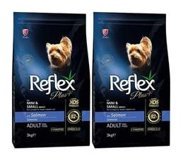 Reflex Plus Somonlu Küçük Irk Yetişkin Kuru Köpek Maması 2x3 kg