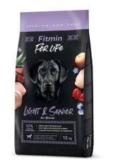 Fitmin Forlife Light Kümes Hayvanlı Tüm Irklar Yaşlı Kuru Köpek Maması 12 kg