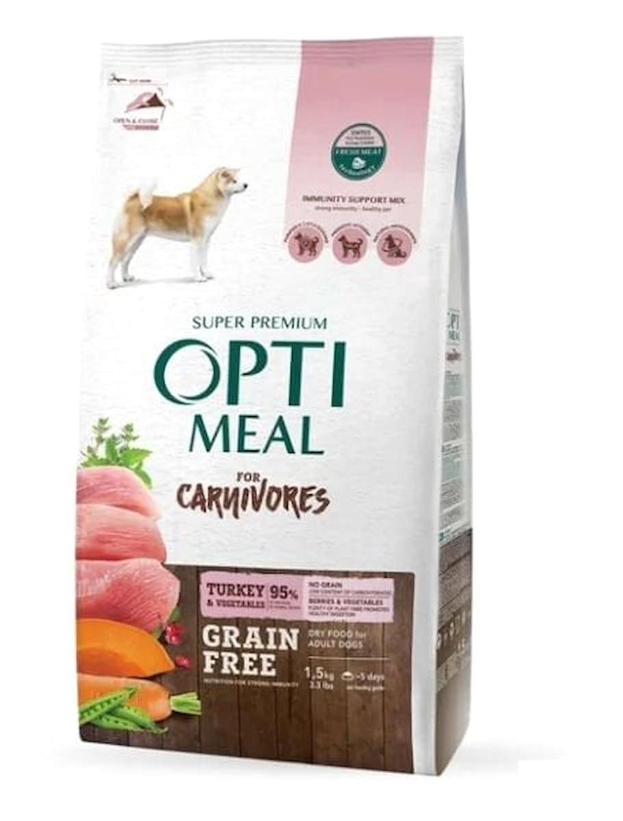 Optimeal Hindili Tüm Irklar Yetişkin Kuru Köpek Maması 1.5 kg