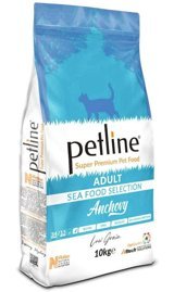 Petline Süper Premium Ancyhovy Hamsi Yetişkin Kuru Kedi Maması 10 kg