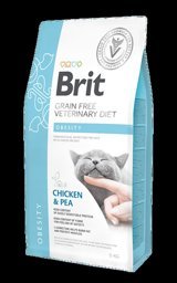 Brit Veterinary Diet Obesity Tavuklu Yetişkin Kuru Kedi Maması 2 kg