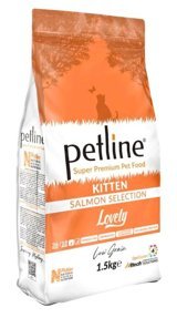 Petline Lovely Somonlu Yavru Kuru Kedi Maması 1.5 kg