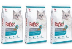 Reflex Sterilised Pirinç Somonlu Yetişkin Kuru Kedi Maması 3x2 kg
