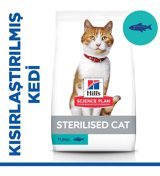 Hill's Sterilised Ton Balıklı Yetişkin Kuru Kedi Maması 1.5 kg