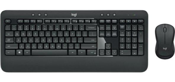 Logitech MK540 Kablosuz Siyah Klavye Mouse Seti