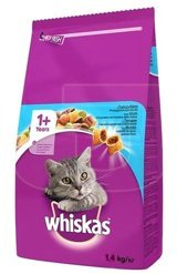 Whiskas 1+ Years Sebzeli Ton Balıklı Yetişkin Kuru Kedi Maması 1.4 kg