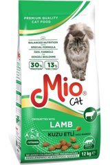 Mio Kuzu Etli Yetişkin Kuru Kedi Maması 12 kg