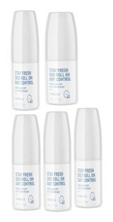 Farmasi Stay Fresh Day Control Roll-On Unisex Deodorant 5x50 ml