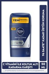 Nivea Derma Control Clinical Stick Erkek Deodorant 50 ml