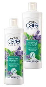 Avon Refresh & Revitalize Canlandırıcı Yenileyici Şampuan 2x700 ml