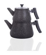 Beren Starducks Granit Çaydanlık Siyah