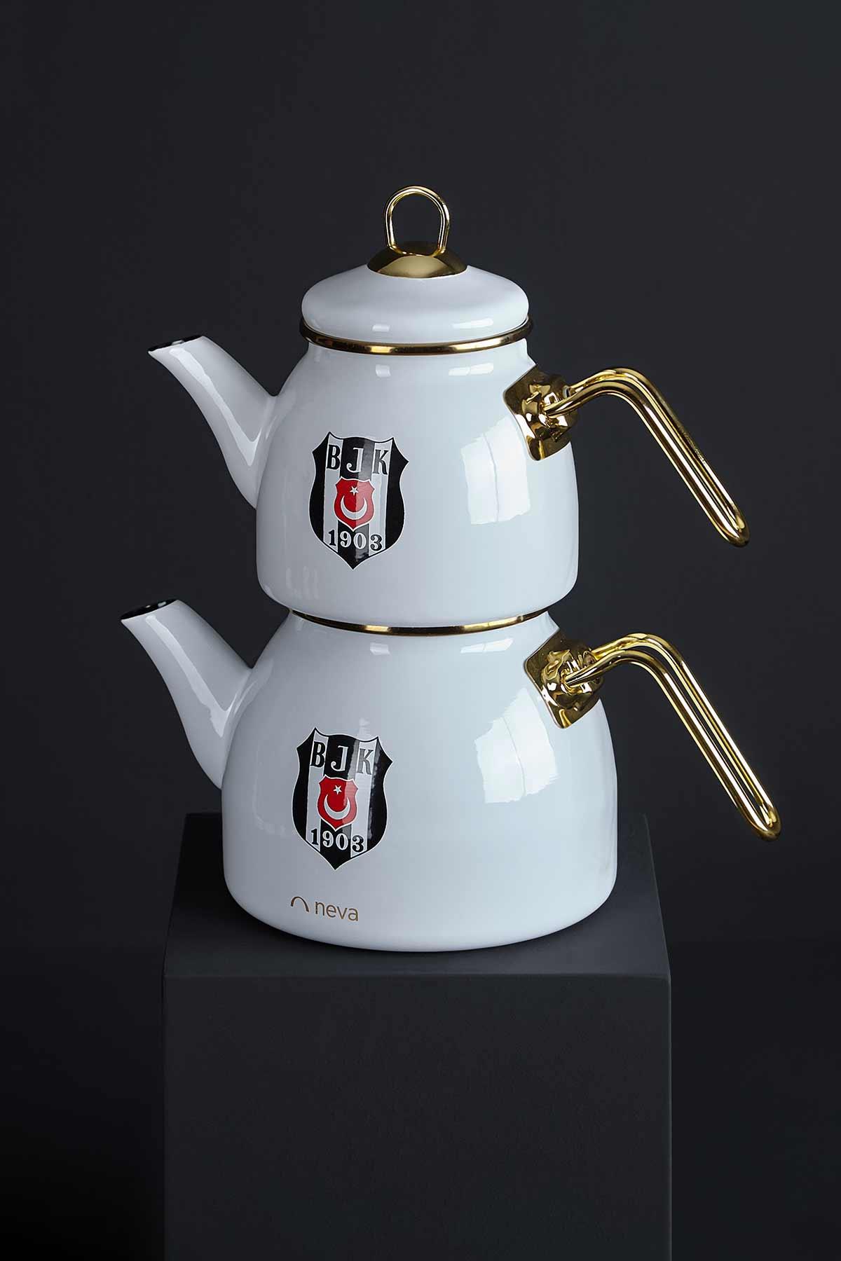 Neva N3434 Beşiktaş Lisanslı Arma Logo Çaydanlık