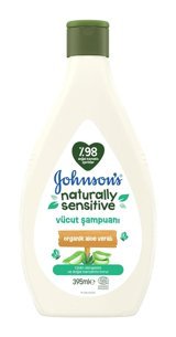 Johnson's Baby Naturally Sensitive Bebek Şampuanı 395 ml