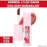 Maybelline New York 005 Peach Fever Dolgunlaştırıcı Dudak Parlatıcısı Kahverengi