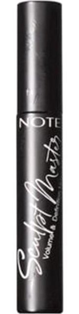 Note Sculpt Master 02 Hacim Veren Deep Black Maskara