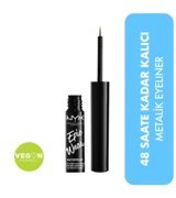 Nyx Epic Wear Metalik Kahverengi Kalıcı İnce Uçlu Likit Eyeliner