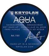 Kryolan Aquacolor 01101 Işıltılı Deep Black Kalıcı Jel Eyeliner