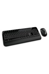 Microsoft M7j-00011 Ergonomik Siyah Kablosuz Klavye Mouse Seti