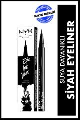 Nyx Epic Ink Liner Suya Dayanıklı Natural Siyah Kalıcı İnce Uçlu Likit Eyeliner