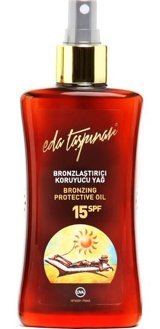 Eda Taşpınar 15 Faktör Vücut İçin Bronzlaştırıcı Yağ 200 ml