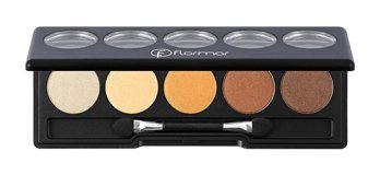 Flormar Color Eyeshadow Palette No:004 Toz Mat Far Paleti Golden Caramel