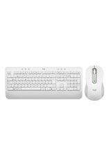 Logitech Signature K650-M650 Sessiz Ergonomik Beyaz Kablosuz Klavye Mouse Seti