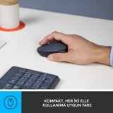 Logitech MK235 Antrasit Kablosuz Klavye Mouse Seti