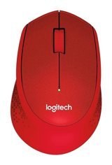 Logitech M330 Kablosuz Kırmızı Optik Mouse