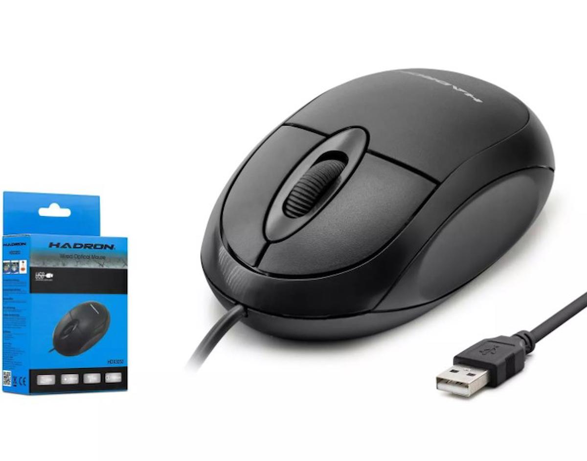 Hadron HDX3252 Kablolu Siyah Optik Mouse