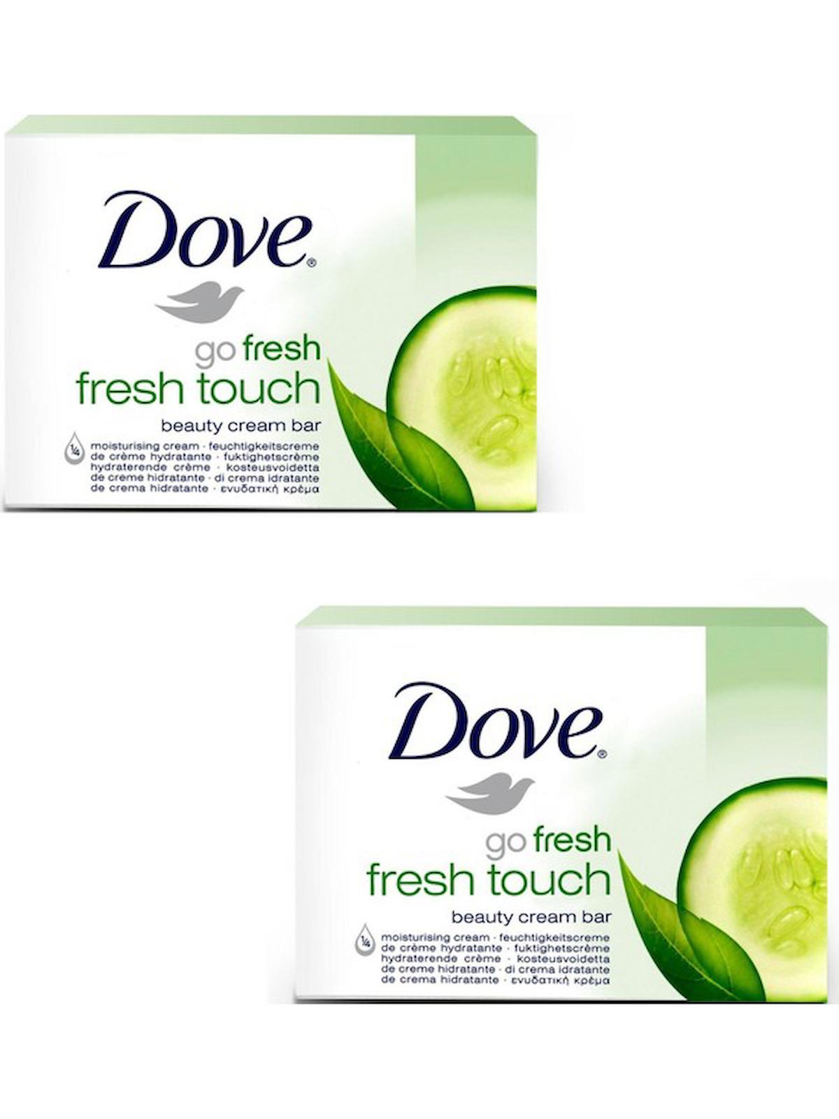 Dove Beauty Cream Bar Go Fresh Touch Salatalık-Yeşil Çay Sabun 2x90 gr