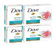 Dove Go Fresh Restore İncir-Portakal Çiçeği Sabun 4x100 gr